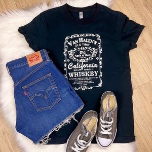 Vintage looking Levi Strauss 501® BUTTON HIGH RISE SHORTS 💙⚡️🤟🏻